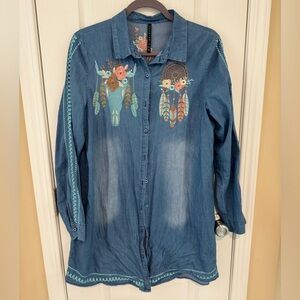 Fashion U Embriodered Tunic